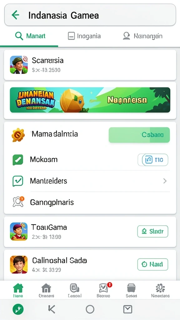 idrking - Screenshot memperlihatkan fitur sosial untuk bermain bersama teman.