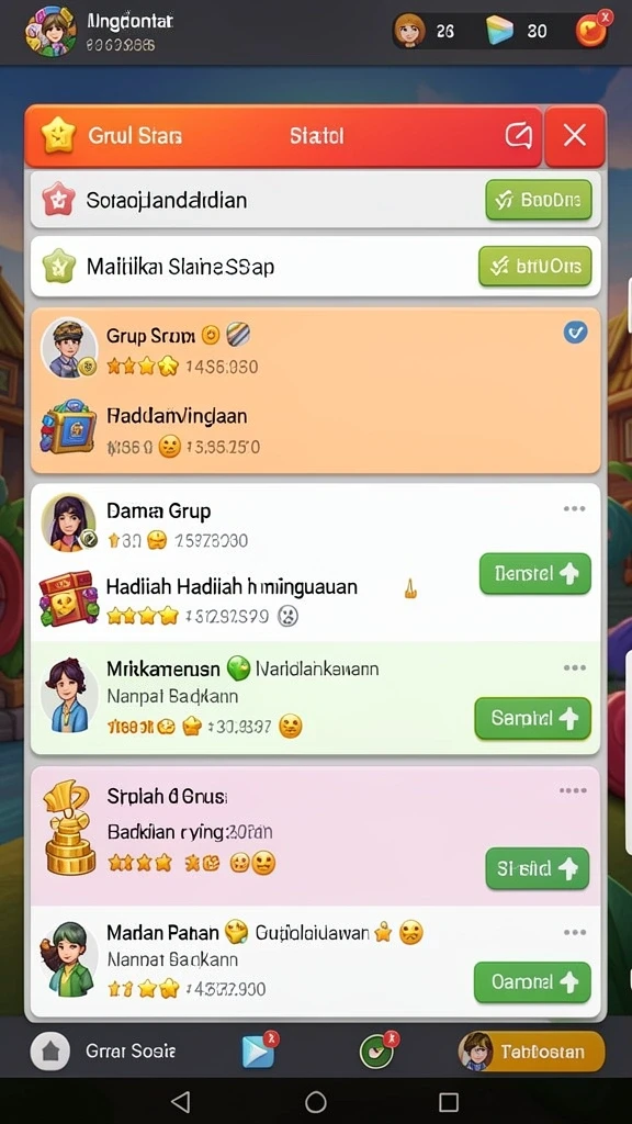 jin69 - Menu pilihan mode permainan yang bervariasi.