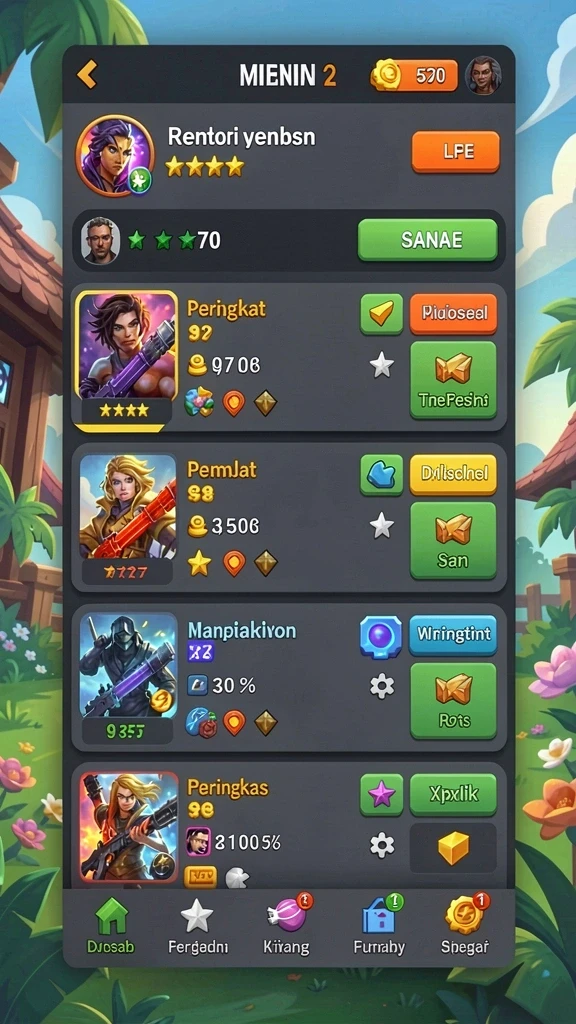 qq1221 - Tampilan karakter baru yang dapat dimainkan.